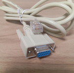 Καλώδιο RS-232 DB9 9-Pin Serial Female σε RJ-45 και RJ-11 1.5m σαν καινούργιο