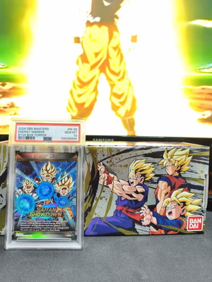 Dragonball Card Energy Marker Saiyan Showdown PSA10 new