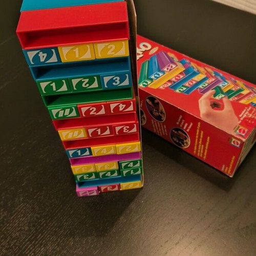 Uno Stacko board game like new, collectible