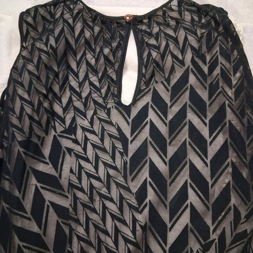 Miss Rosy black bodysuit with transparent designs like new, size M