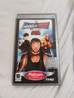 Smackdown WWE 2008 PSP game like new