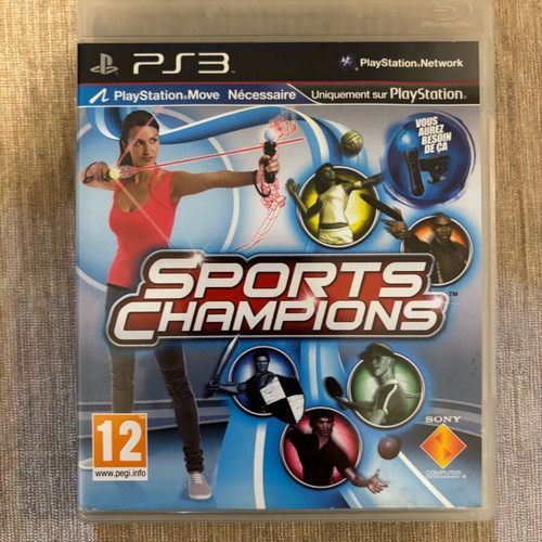 Sports Champions PlayStation 3 (PS3) used complete