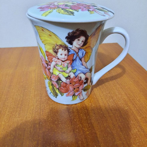Old decorative cup used