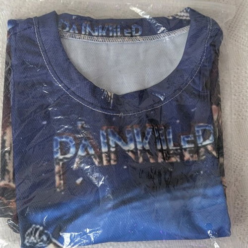 Judas Priest t-shirt Painkiller size Large, new, blue