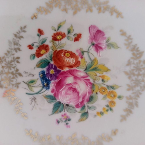 Kronester Bavaria set of 2 oval platters like new, German porcelain 26x18 cm