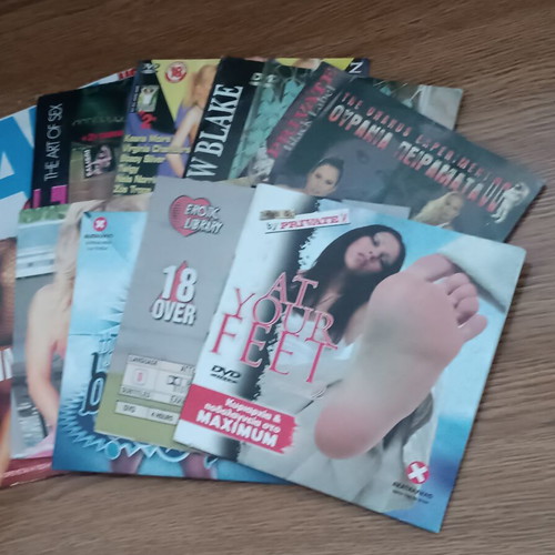 Erotic movies DVD set, 10 films