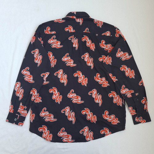 Our Legacy men's long sleeve shirt used, size L/XL, colorful