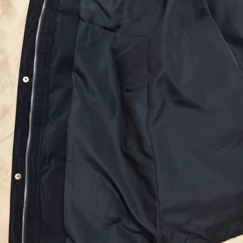 Zara puffer size M black new with fur
