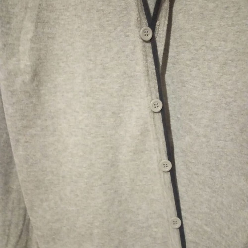 Zara men's cardigan like new, gray, size M