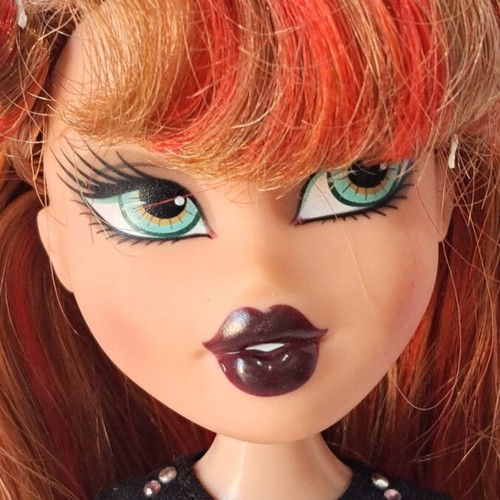 Bratz Pretty'n'punk Meygan doll redressed with flaws