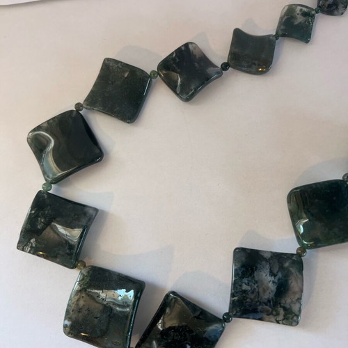 Petra Collection Glass Necklace like new, large, impressive