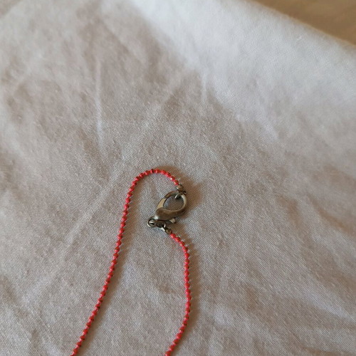 Boho necklace used, long as shown