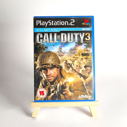 Call of Duty 3 PlayStation 2 used, complete and functional