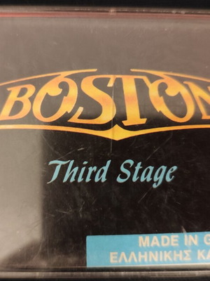Boston Third Stage cassette tape used, rock