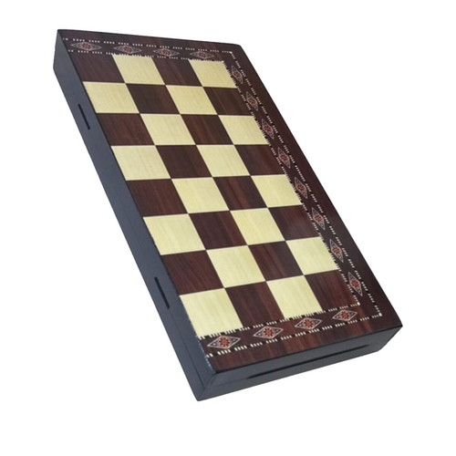 Classic Large Backgammon Board 48x48 cm new