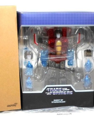 SUPER7 2022 ULTIMATES! TRANSFORMERS GHOST OF STARSCREAM 7'' ACTION FIGURE SEALED