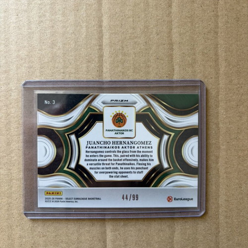 Panini EuroLeague Select Juancho Hernangomez Snapshots card like new Panathinaikos