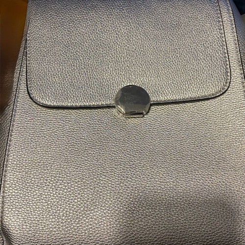 Stradivarius backpack new, silver
