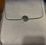 Stradivarius backpack new, silver