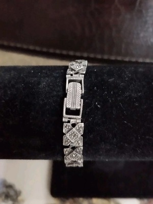 Antique silver watch used