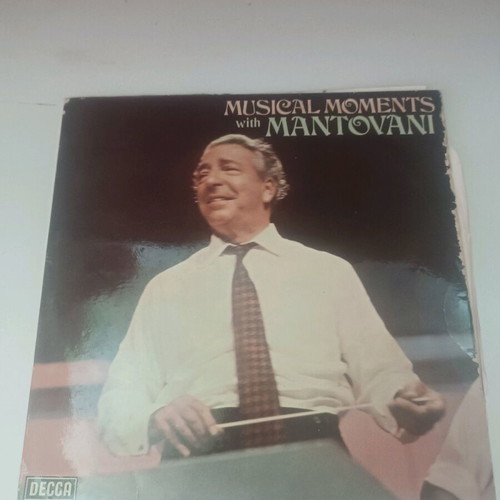 Musical Moments With Mantovani vinyl used