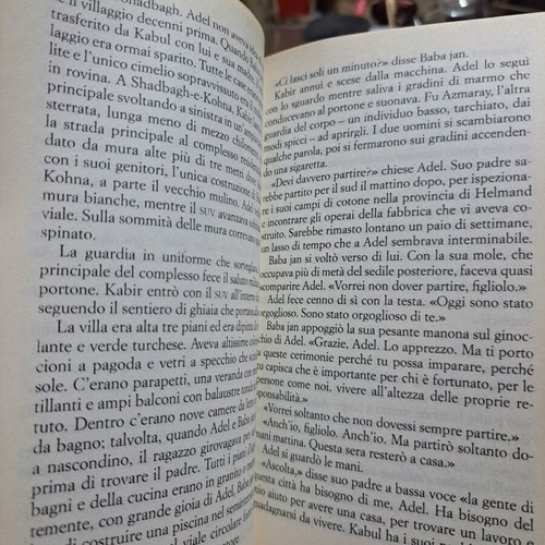 E l'eco rispose Italian book new by Khaled Hosseini