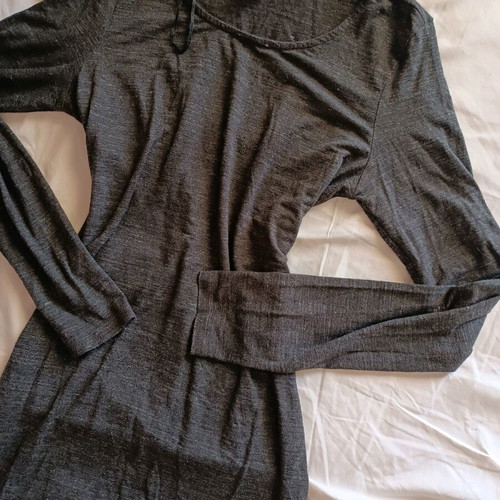 Dark gray dress used, size M
