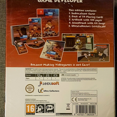 Indiecalypse Nintendo Switch Ultra Collectors Edition sealed