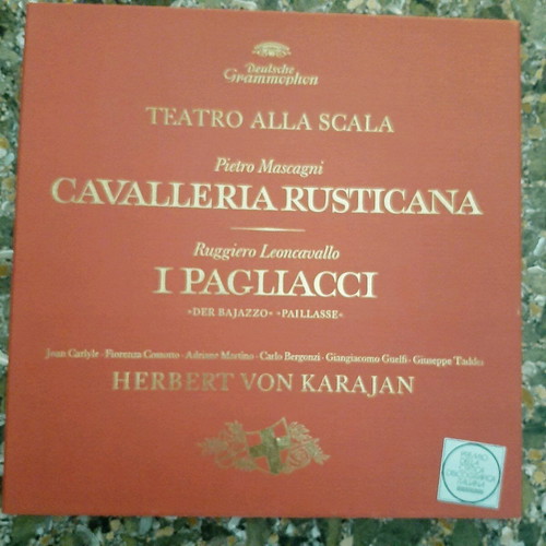 Cavalleria Rusticana and Pagliacci with Karajan 1966, new classical 3-record set