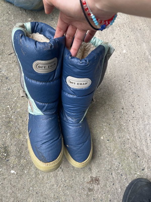 Apres-ski snow boots used, size 35-36