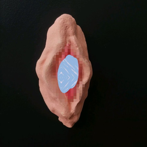 Handmade magnets new from plaster and acrylics