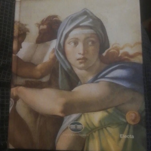 Art book Michelangelo used, Greek language