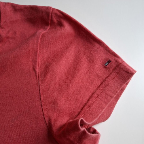 Tommy Hilfiger cotton t-shirt used, size L, pastel red