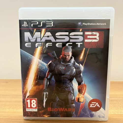 Mass Effect 3 PS3 game used, complete with booklet