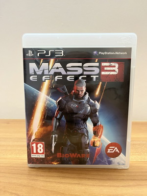 Mass Effect 3 PS3 game used, complete with booklet