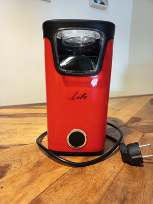 Life Cinema Hot Air Popcorn Machine 1100W like new