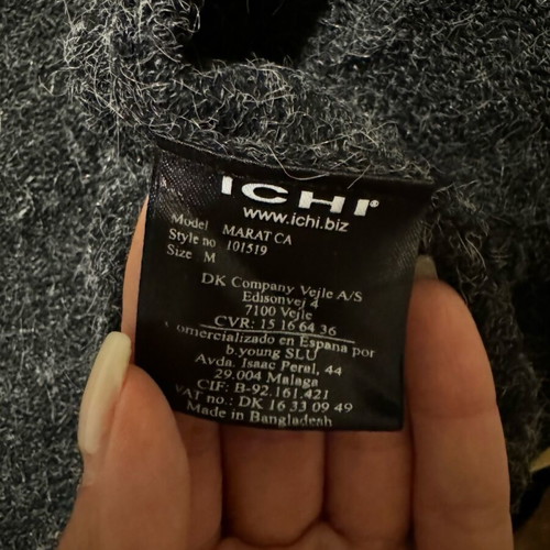 Ichi cardigan new, size M, gray