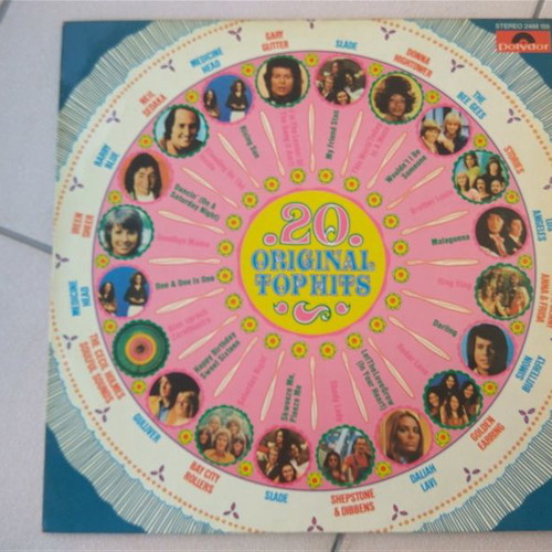 Vinyl record 20 Original Pop Hits in good condition