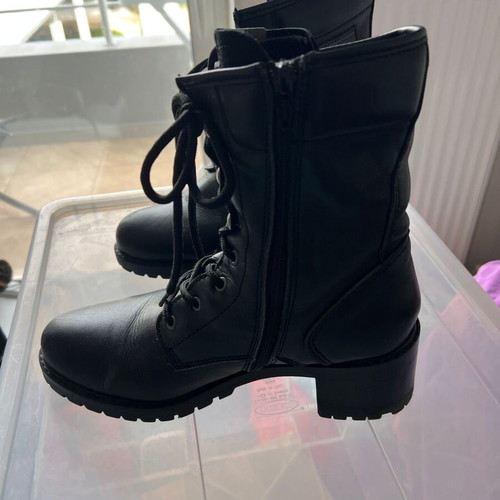 Tamaris black ankle boots size 40 used