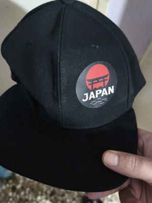 Hat with Japan print new