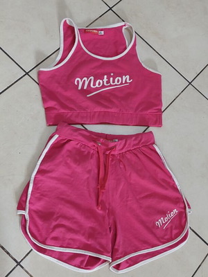 Energiers girls' set used, top and shorts for 10 years old
