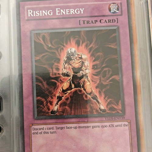 Yu-Gi-Oh card Rising Energy like new