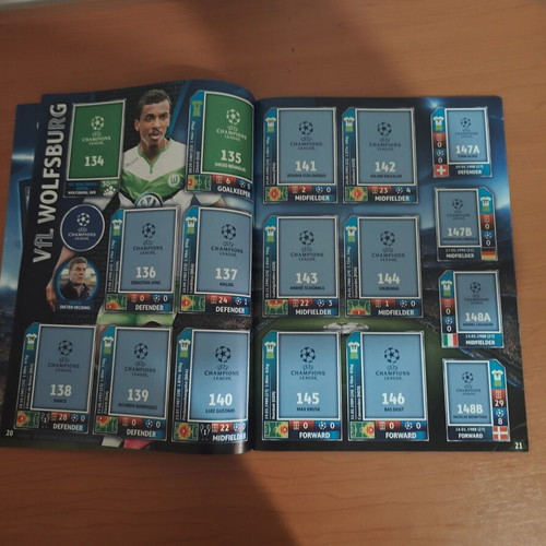 Topps Champions League 2015/16 sticker album, new