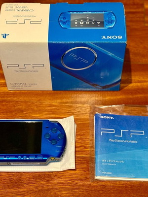 Sony PSP-3000 Vibrant Blue σαν καινούργιο, πλήρες σε κουτί
