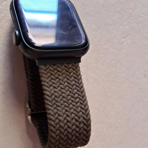 Apple Watch strap khaki elastic with cords and adjustable 42 44 45 49 M new