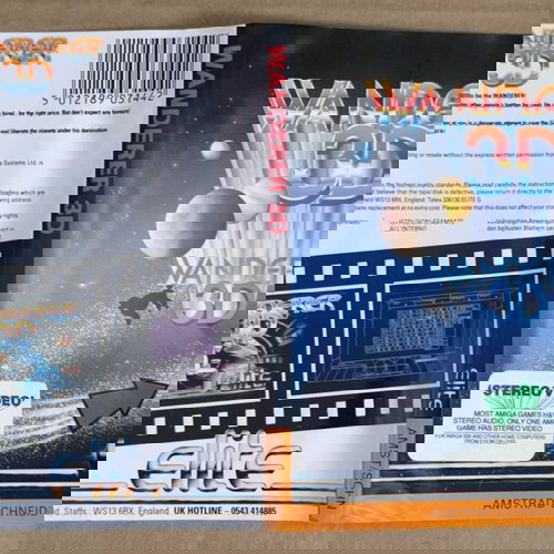 Wanderer 3D (Elite) (Amstrad Disk) като нова