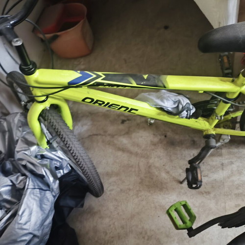 Orient Snake 24" mountain bike used, 7-speed, yellow
