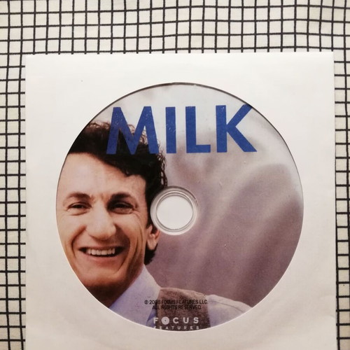 Milk DVD like new with Greek subtitles