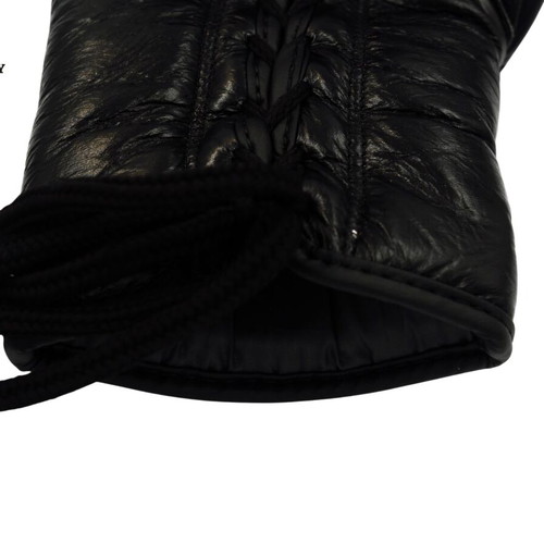 Legendary boxing gloves 12oz black leather laced premium new