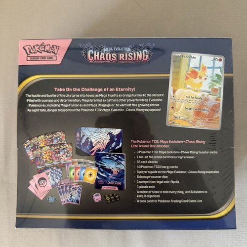 Pokemon Chaos Rising ETB new